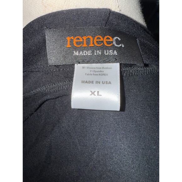 Renee C. sleeveless cardigan vest - black - size XL - OA8 - Picture 5 of 5